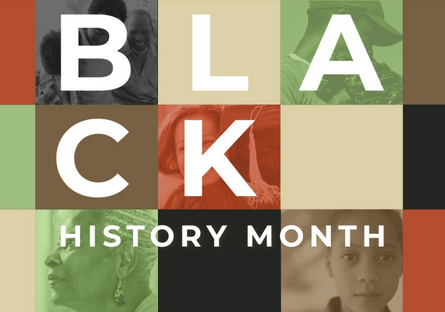 A graphic for Black History Month