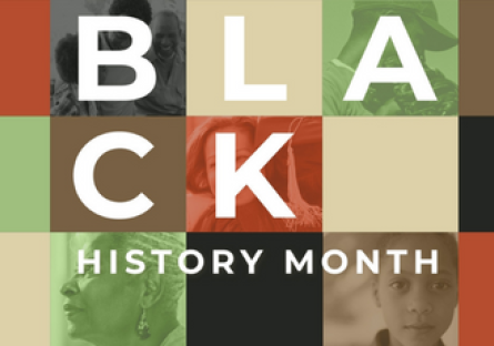 A graphic for Black History Month